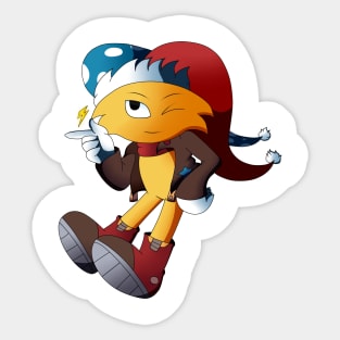 Spark the Electric Jester Sticker